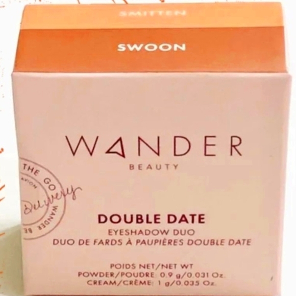 NIB Wander Beauty Double Date Eyeshadow Duo Smitten and swoon 1.9g - Picture 2 of 13